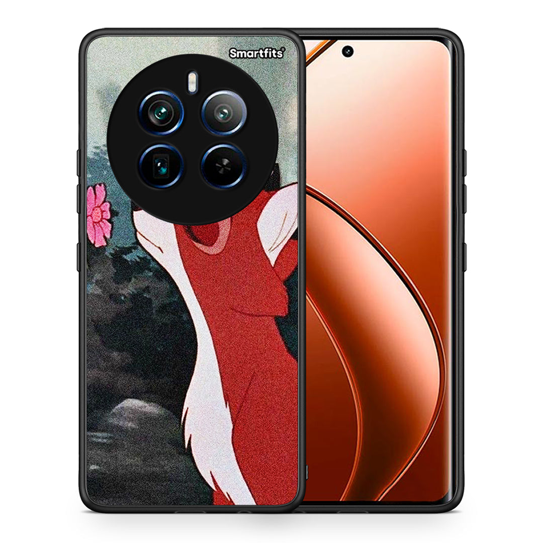 Θήκη Realme 12 Pro 5G / 12 Pro+ Tod And Vixey Love 2 από τη Smartfits με σχέδιο στο πίσω μέρος και μαύρο περίβλημα | Realme 12 Pro 5G / 12 Pro+ Tod And Vixey Love 2 case with colorful back and black bezels