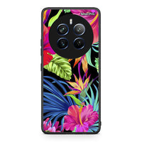 Thumbnail for Realme 12 Pro 5G / 12 Pro+ Tropical Flowers θήκη από τη Smartfits με σχέδιο στο πίσω μέρος και μαύρο περίβλημα | Smartphone case with colorful back and black bezels by Smartfits