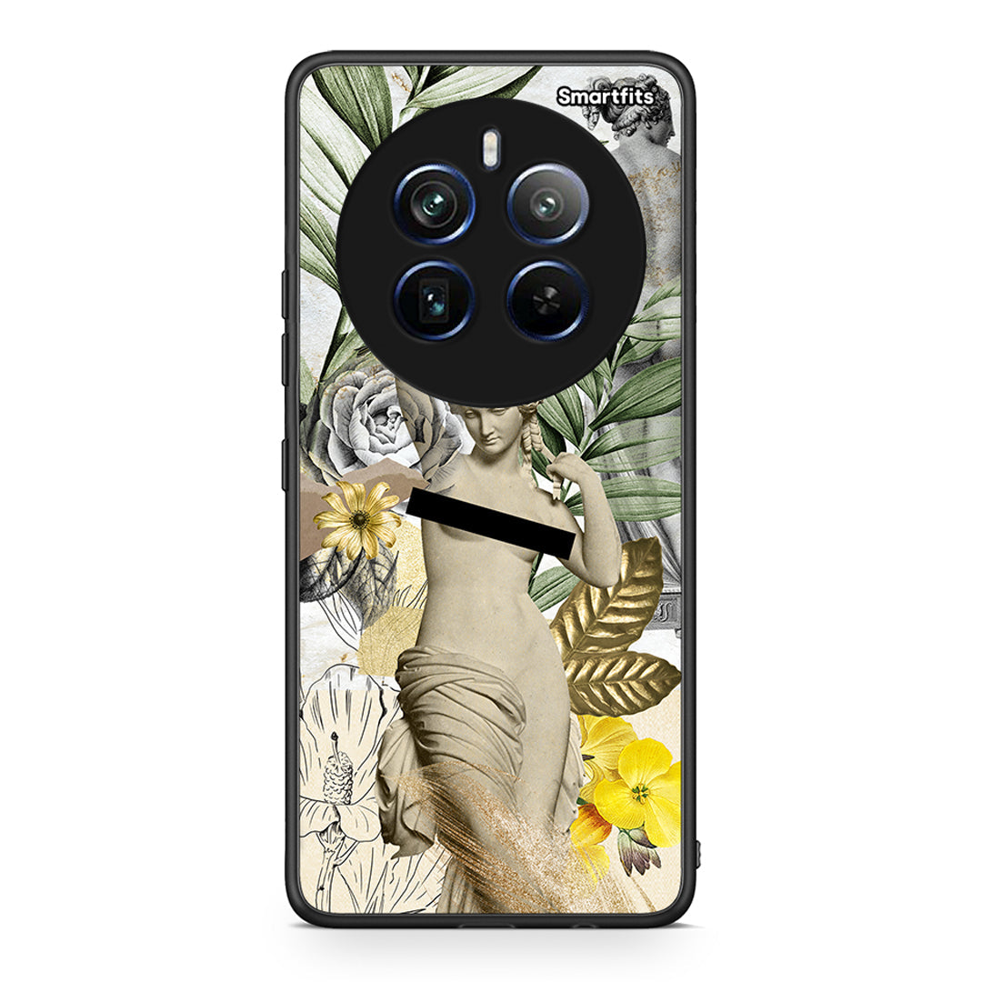 Realme 12 Pro 5G / 12 Pro+ Woman Statue θήκη από τη Smartfits με σχέδιο στο πίσω μέρος και μαύρο περίβλημα | Smartphone case with colorful back and black bezels by Smartfits