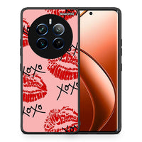Thumbnail for Θήκη Realme 12 Pro 5G / 12 Pro+ XOXO Lips από τη Smartfits με σχέδιο στο πίσω μέρος και μαύρο περίβλημα | Realme 12 Pro 5G / 12 Pro+ XOXO Lips case with colorful back and black bezels