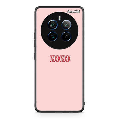 Realme 12 Pro 5G / 12 Pro+ XOXO Love θήκη από τη Smartfits με σχέδιο στο πίσω μέρος και μαύρο περίβλημα | Smartphone case with colorful back and black bezels by Smartfits