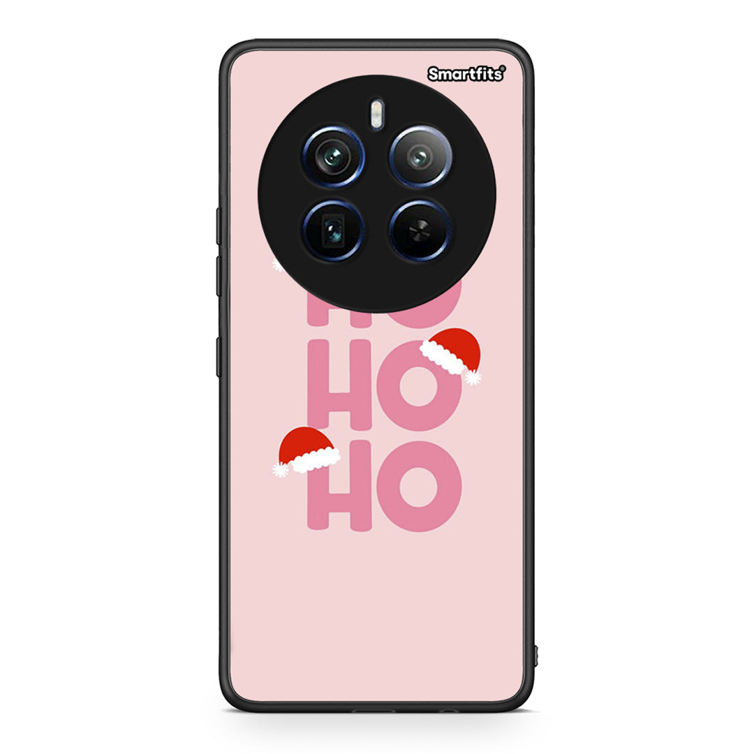 Realme 12 Pro 5G / 12 Pro+ Xmas Ho Ho Ho θήκη από τη Smartfits με σχέδιο στο πίσω μέρος και μαύρο περίβλημα | Smartphone case with colorful back and black bezels by Smartfits