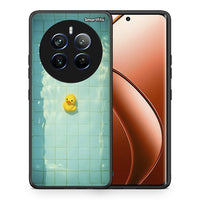 Thumbnail for Θήκη Realme 12 Pro 5G / 12 Pro+ Yellow Duck από τη Smartfits με σχέδιο στο πίσω μέρος και μαύρο περίβλημα | Realme 12 Pro 5G / 12 Pro+ Yellow Duck case with colorful back and black bezels