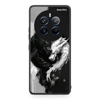 Thumbnail for Realme 12 Pro 5G / 12 Pro+ Yin Yang Θήκη από τη Smartfits με σχέδιο στο πίσω μέρος και μαύρο περίβλημα | Smartphone case with colorful back and black bezels by Smartfits
