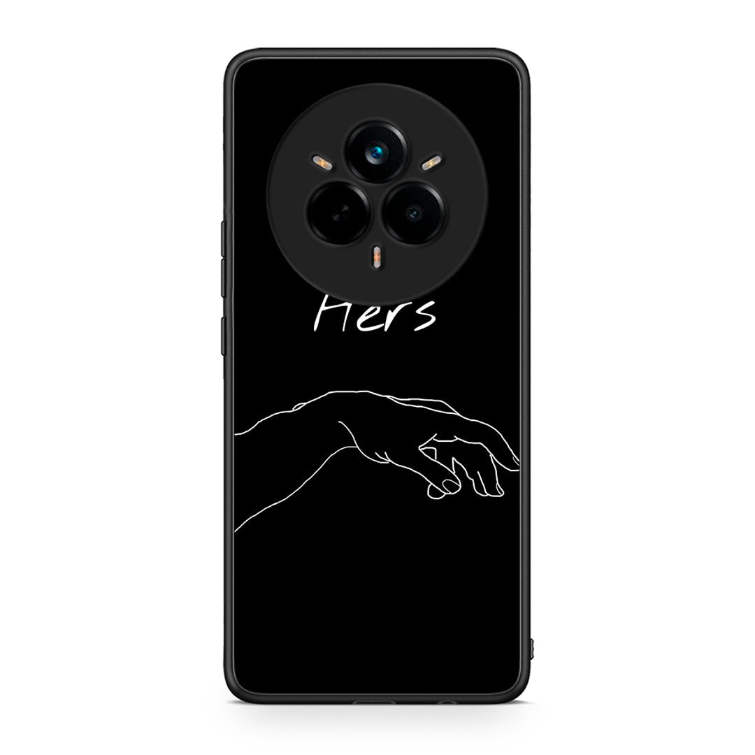 Realme 14 Pro Aeshetic Love 1 Θήκη Αγίου Βαλεντίνου από τη Smartfits με σχέδιο στο πίσω μέρος και μαύρο περίβλημα | Smartphone case with colorful back and black bezels by Smartfits