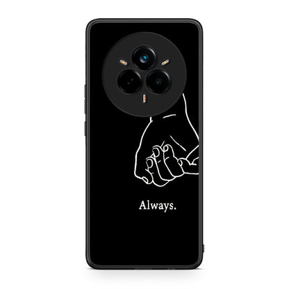 Realme 14 Pro Always & Forever 1 Θήκη Αγίου Βαλεντίνου από τη Smartfits με σχέδιο στο πίσω μέρος και μαύρο περίβλημα | Smartphone case with colorful back and black bezels by Smartfits
