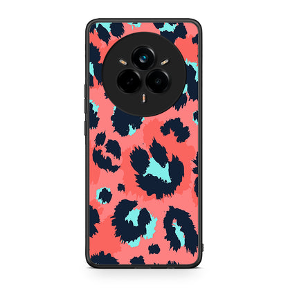 22 - Realme 14 Pro Pink Leopard Animal case, cover, bumper