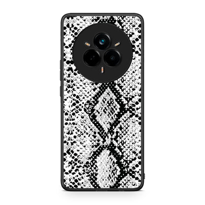 24 - Realme 14 Pro White Snake Animal case, cover, bumper