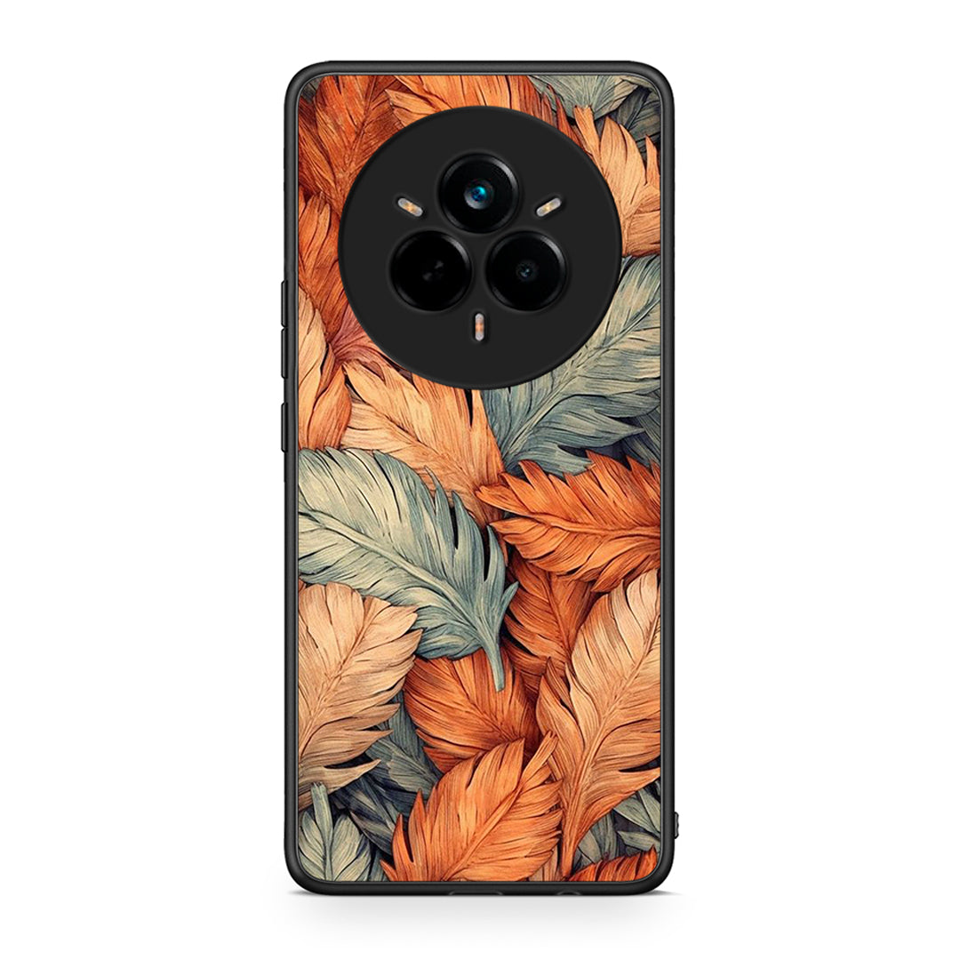 Realme 14 Pro Autumn Leaves Θήκη από τη Smartfits με σχέδιο στο πίσω μέρος και μαύρο περίβλημα | Smartphone case with colorful back and black bezels by Smartfits