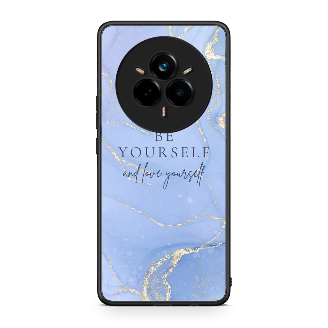Realme 14 Pro Be Yourself θήκη από τη Smartfits με σχέδιο στο πίσω μέρος και μαύρο περίβλημα | Smartphone case with colorful back and black bezels by Smartfits