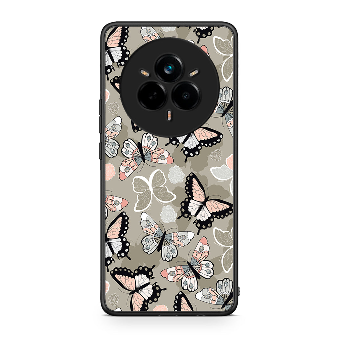 135 - Realme 14 Pro Butterflies Boho case, cover, bumper