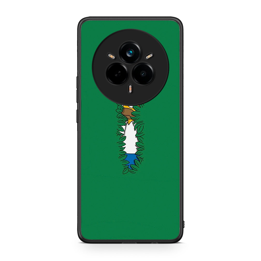 Realme 14 Pro Bush Man Θήκη Αγίου Βαλεντίνου από τη Smartfits με σχέδιο στο πίσω μέρος και μαύρο περίβλημα | Smartphone case with colorful back and black bezels by Smartfits