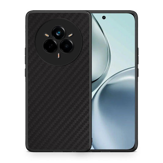 Θήκη Realme 14 Pro Carbon Black από τη Smartfits με σχέδιο στο πίσω μέρος και μαύρο περίβλημα | Realme 14 Pro Carbon Black case with colorful back and black bezels