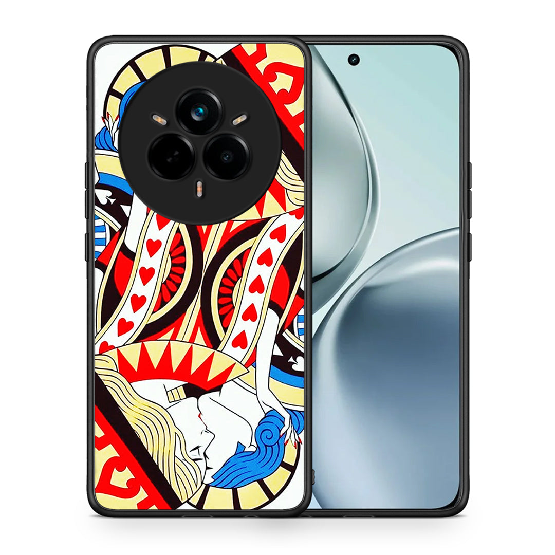 Θήκη Realme 14 Pro Card Love από τη Smartfits με σχέδιο στο πίσω μέρος και μαύρο περίβλημα | Realme 14 Pro Card Love case with colorful back and black bezels