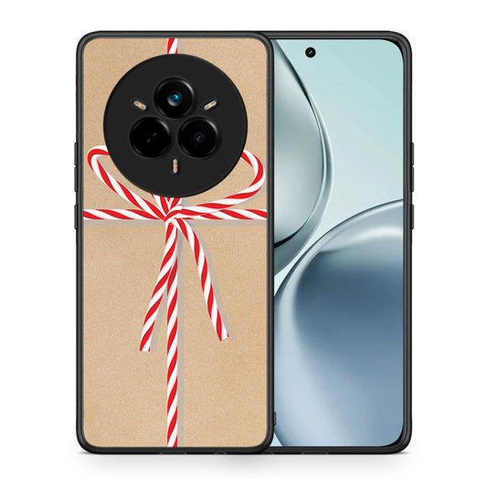 Θήκη Realme 14 Pro Christmas Gift από τη Smartfits με σχέδιο στο πίσω μέρος και μαύρο περίβλημα | Realme 14 Pro Christmas Gift case with colorful back and black bezels