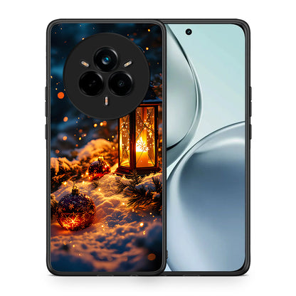 Θήκη Realme 14 Pro Christmas Ornaments από τη Smartfits με σχέδιο στο πίσω μέρος και μαύρο περίβλημα | Realme 14 Pro Christmas Ornaments case with colorful back and black bezels