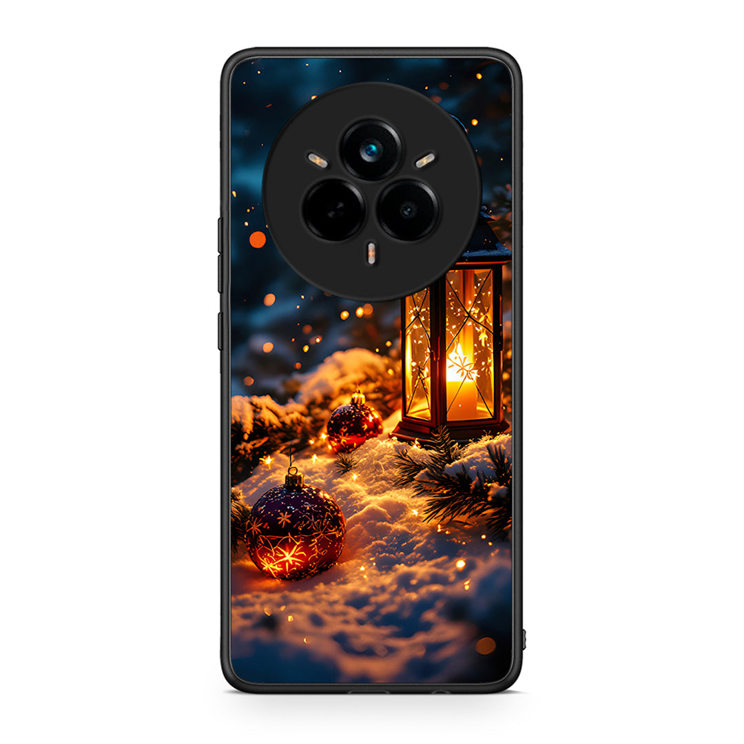 Realme 14 Pro Christmas Ornaments θήκη από τη Smartfits με σχέδιο στο πίσω μέρος και μαύρο περίβλημα | Smartphone case with colorful back and black bezels by Smartfits