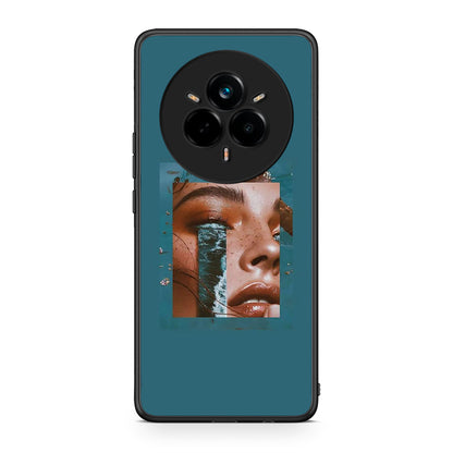 Realme 14 Pro Cry An Ocean θήκη από τη Smartfits με σχέδιο στο πίσω μέρος και μαύρο περίβλημα | Smartphone case with colorful back and black bezels by Smartfits