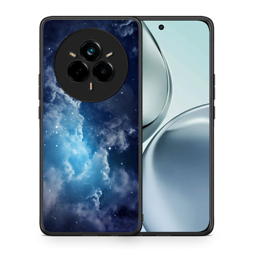 Θήκη Realme 14 Pro Blue Sky Galaxy από τη Smartfits με σχέδιο στο πίσω μέρος και μαύρο περίβλημα | Realme 14 Pro Blue Sky Galaxy case with colorful back and black bezels