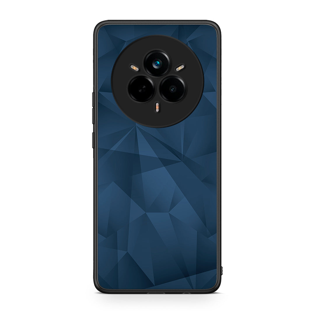 39 - Realme 14 Pro Blue Abstract Geometric case, cover, bumper
