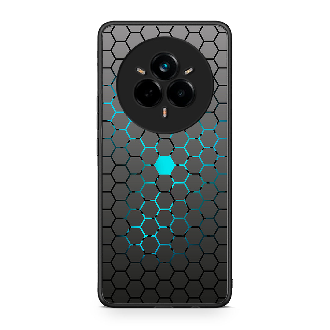 40 - Realme 14 Pro Hexagonal Geometric case, cover, bumper