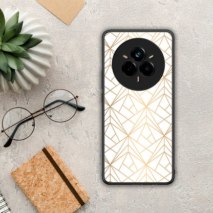 Geometric Luxury White - Realme 14 Pro θήκη