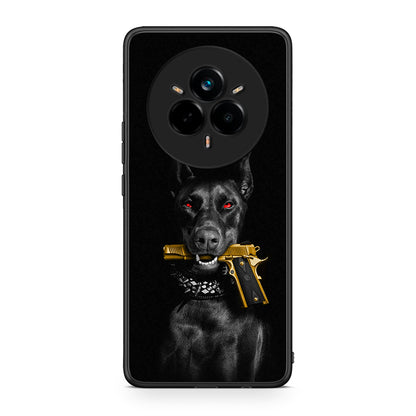 Realme 14 Pro Golden Gun Θήκη Αγίου Βαλεντίνου από τη Smartfits με σχέδιο στο πίσω μέρος και μαύρο περίβλημα | Smartphone case with colorful back and black bezels by Smartfits