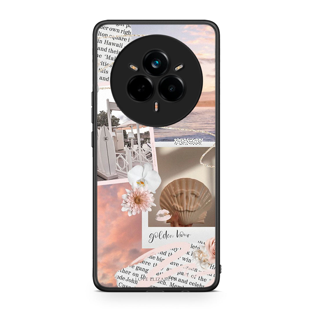 Realme 14 Pro Golden Hour Θήκη Αγίου Βαλεντίνου από τη Smartfits με σχέδιο στο πίσω μέρος και μαύρο περίβλημα | Smartphone case with colorful back and black bezels by Smartfits