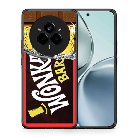 Θήκη Realme 14 Pro Golden Ticket από τη Smartfits με σχέδιο στο πίσω μέρος και μαύρο περίβλημα | Realme 14 Pro Golden Ticket case with colorful back and black bezels