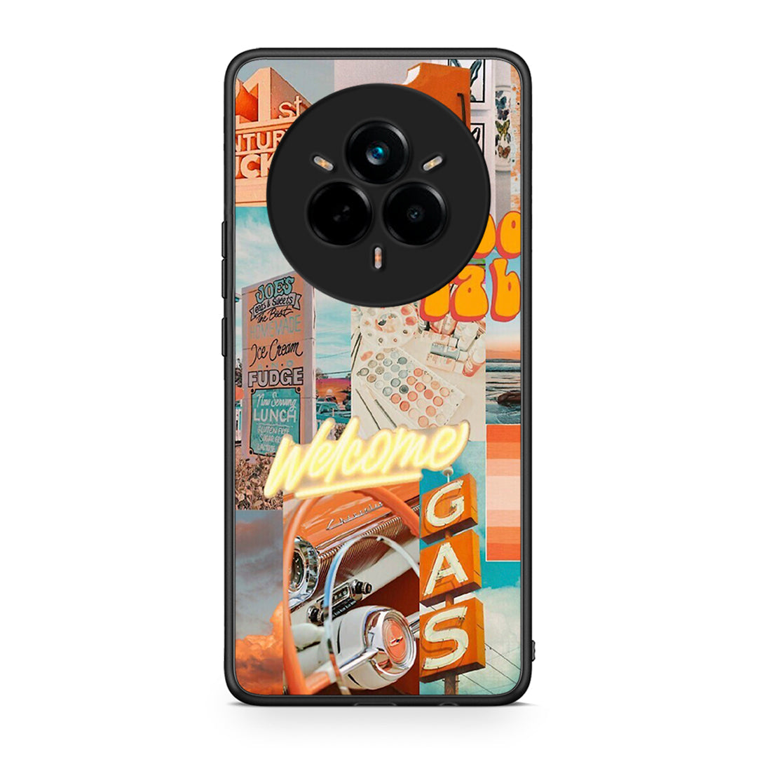 Realme 14 Pro Groovy Babe Θήκη Αγίου Βαλεντίνου από τη Smartfits με σχέδιο στο πίσω μέρος και μαύρο περίβλημα | Smartphone case with colorful back and black bezels by Smartfits