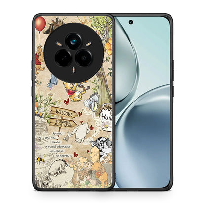 Θήκη Realme 14 Pro Happy Friends από τη Smartfits με σχέδιο στο πίσω μέρος και μαύρο περίβλημα | Realme 14 Pro Happy Friends case with colorful back and black bezels