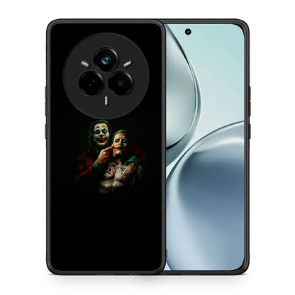 Θήκη Realme 14 Pro Clown Hero από τη Smartfits με σχέδιο στο πίσω μέρος και μαύρο περίβλημα | Realme 14 Pro Clown Hero case with colorful back and black bezels