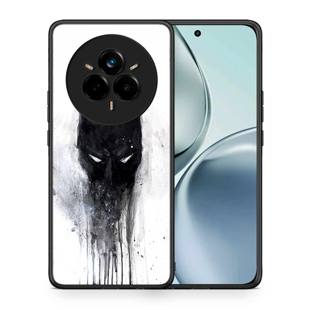 Θήκη Realme 14 Pro Paint Bat Hero από τη Smartfits με σχέδιο στο πίσω μέρος και μαύρο περίβλημα | Realme 14 Pro Paint Bat Hero case with colorful back and black bezels