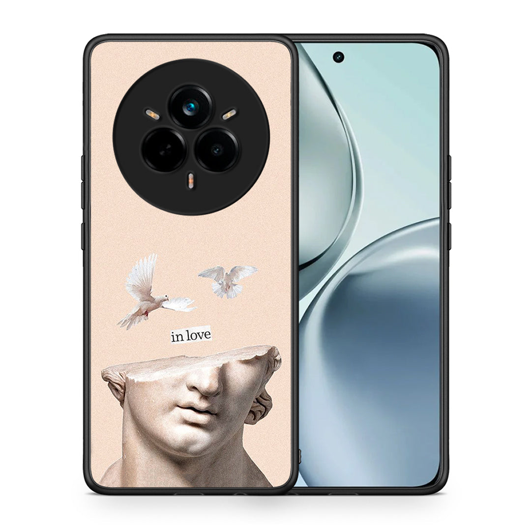 Θήκη Realme 14 Pro In Love από τη Smartfits με σχέδιο στο πίσω μέρος και μαύρο περίβλημα | Realme 14 Pro In Love case with colorful back and black bezels