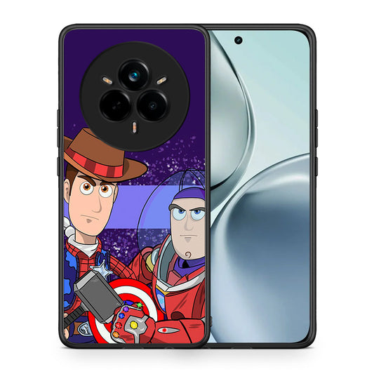 Θήκη Realme 14 Pro Infinity Story από τη Smartfits με σχέδιο στο πίσω μέρος και μαύρο περίβλημα | Realme 14 Pro Infinity Story case with colorful back and black bezels
