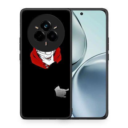 Θήκη Realme 14 Pro Itadori Anime από τη Smartfits με σχέδιο στο πίσω μέρος και μαύρο περίβλημα | Realme 14 Pro Itadori Anime case with colorful back and black bezels