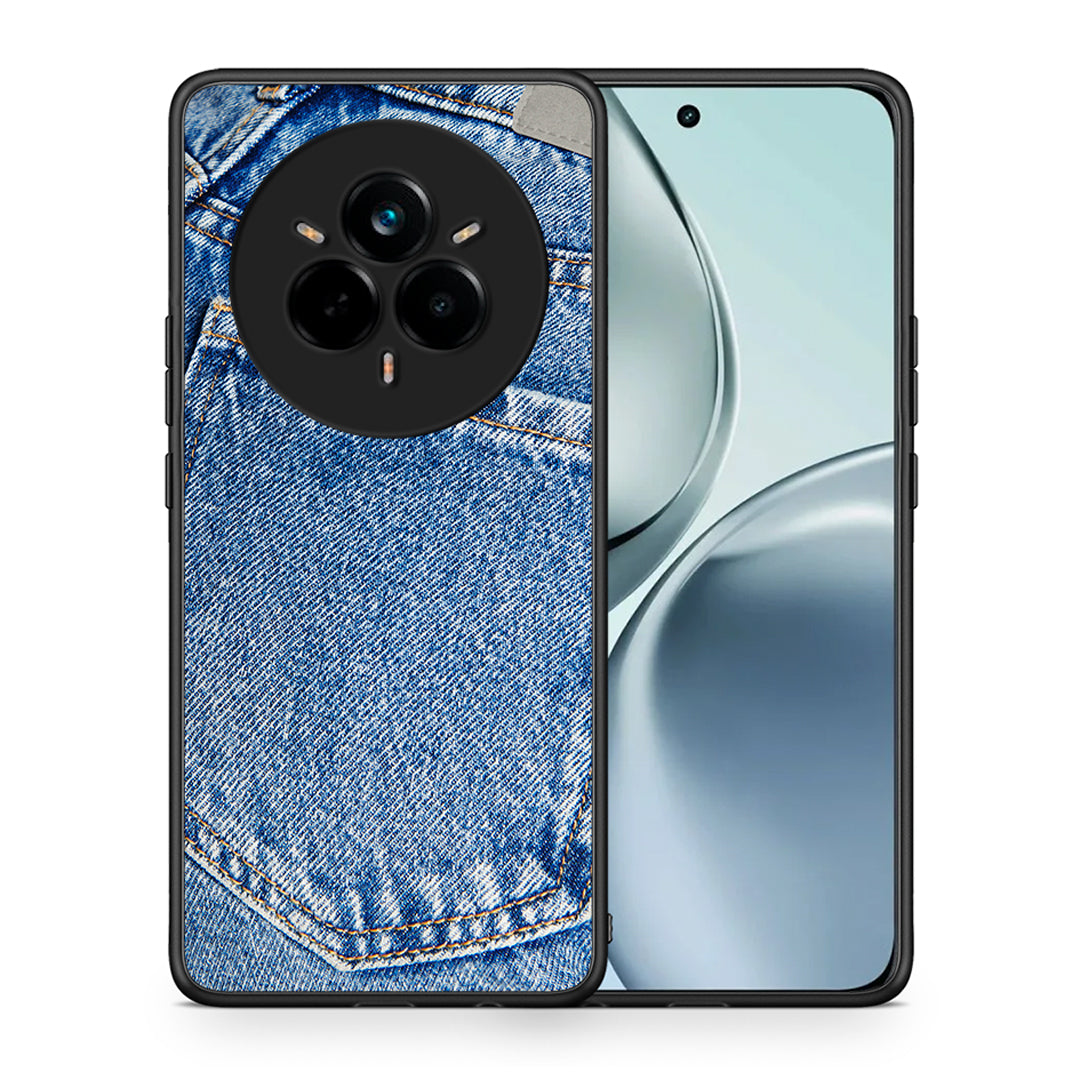 Θήκη Realme 14 Pro Jeans Pocket από τη Smartfits με σχέδιο στο πίσω μέρος και μαύρο περίβλημα | Realme 14 Pro Jeans Pocket case with colorful back and black bezels