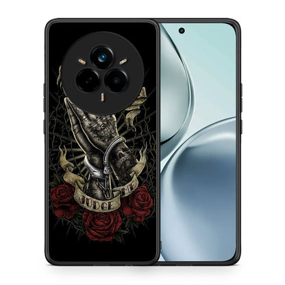 Θήκη Realme 14 Pro Judge By God από τη Smartfits με σχέδιο στο πίσω μέρος και μαύρο περίβλημα | Realme 14 Pro Judge By God case with colorful back and black bezels