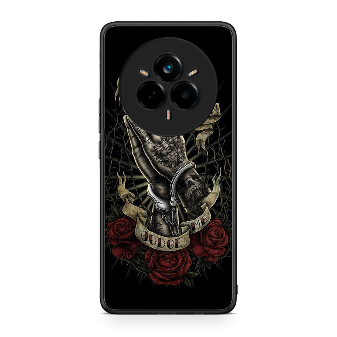 Realme 14 Pro Judge By God θήκη από τη Smartfits με σχέδιο στο πίσω μέρος και μαύρο περίβλημα | Smartphone case with colorful back and black bezels by Smartfits