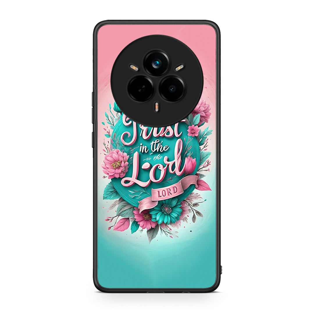 Realme 14 Pro Lord Trust θήκη από τη Smartfits με σχέδιο στο πίσω μέρος και μαύρο περίβλημα | Smartphone case with colorful back and black bezels by Smartfits