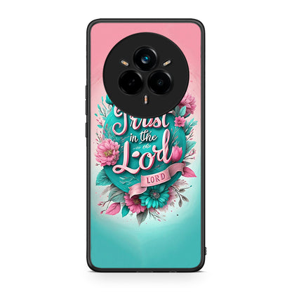 Realme 14 Pro Lord Trust θήκη από τη Smartfits με σχέδιο στο πίσω μέρος και μαύρο περίβλημα | Smartphone case with colorful back and black bezels by Smartfits