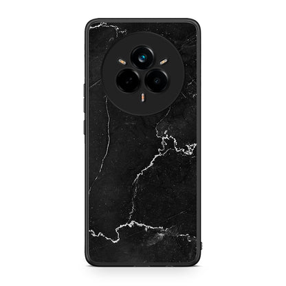 Realme 14 Pro Marble Black θήκη από τη Smartfits με σχέδιο στο πίσω μέρος και μαύρο περίβλημα | Smartphone case with colorful back and black bezels by Smartfits