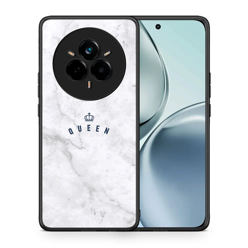 Θήκη Realme 14 Pro Queen Marble από τη Smartfits με σχέδιο στο πίσω μέρος και μαύρο περίβλημα | Realme 14 Pro Queen Marble case with colorful back and black bezels