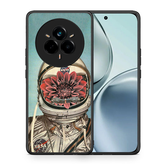 Θήκη Realme 14 Pro Nasa Bloom από τη Smartfits με σχέδιο στο πίσω μέρος και μαύρο περίβλημα | Realme 14 Pro Nasa Bloom case with colorful back and black bezels