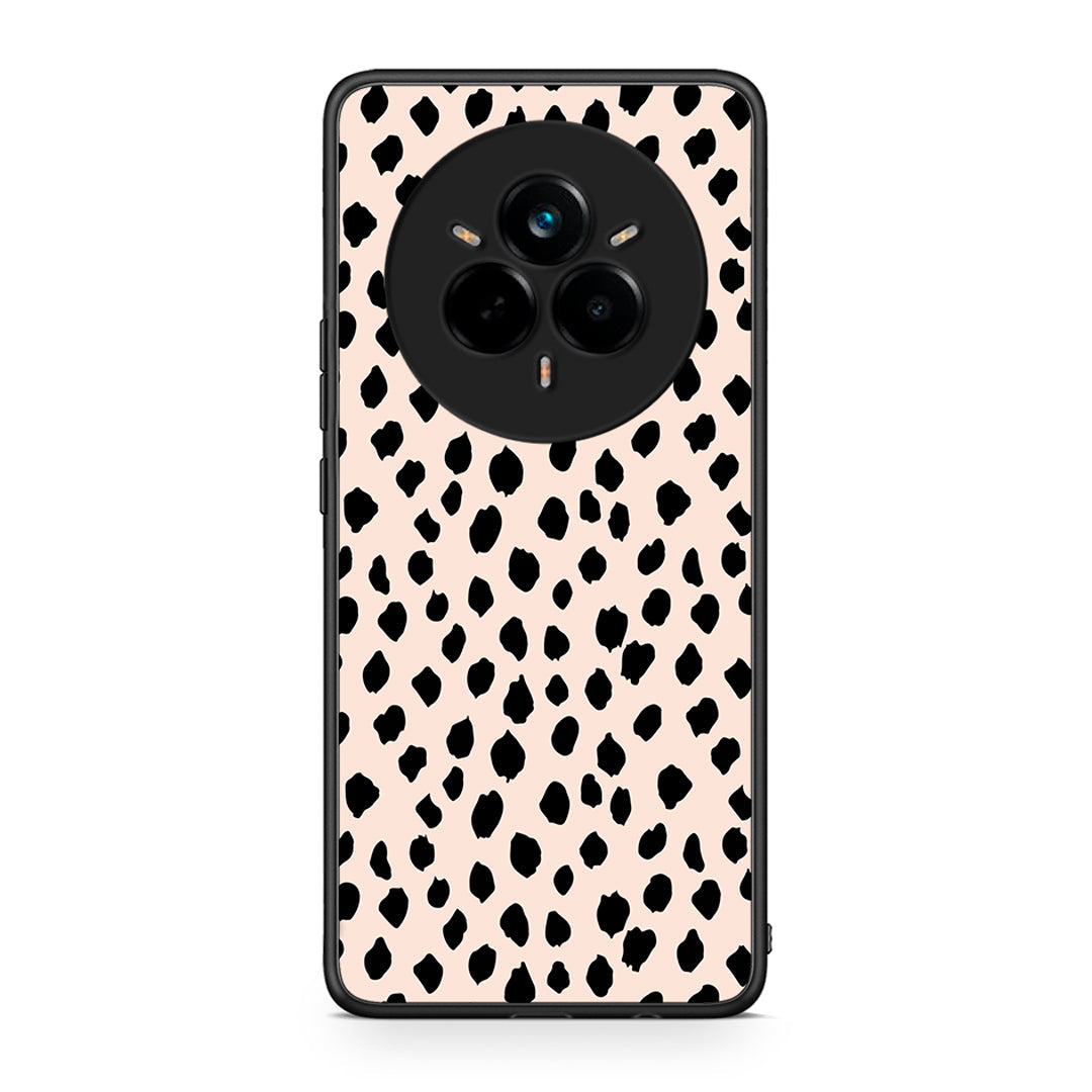 Realme 14 Pro New Polka Dots θήκη από τη Smartfits με σχέδιο στο πίσω μέρος και μαύρο περίβλημα | Smartphone case with colorful back and black bezels by Smartfits