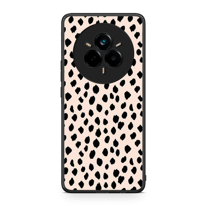 Realme 14 Pro New Polka Dots θήκη από τη Smartfits με σχέδιο στο πίσω μέρος και μαύρο περίβλημα | Smartphone case with colorful back and black bezels by Smartfits