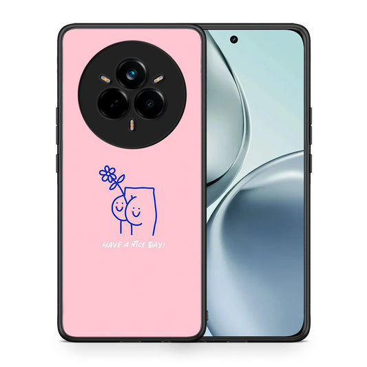 Θήκη Realme 14 Pro Nice Day από τη Smartfits με σχέδιο στο πίσω μέρος και μαύρο περίβλημα | Realme 14 Pro Nice Day case with colorful back and black bezels