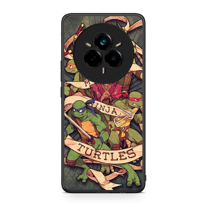 Realme 14 Pro Ninja Turtles θήκη από τη Smartfits με σχέδιο στο πίσω μέρος και μαύρο περίβλημα | Smartphone case with colorful back and black bezels by Smartfits