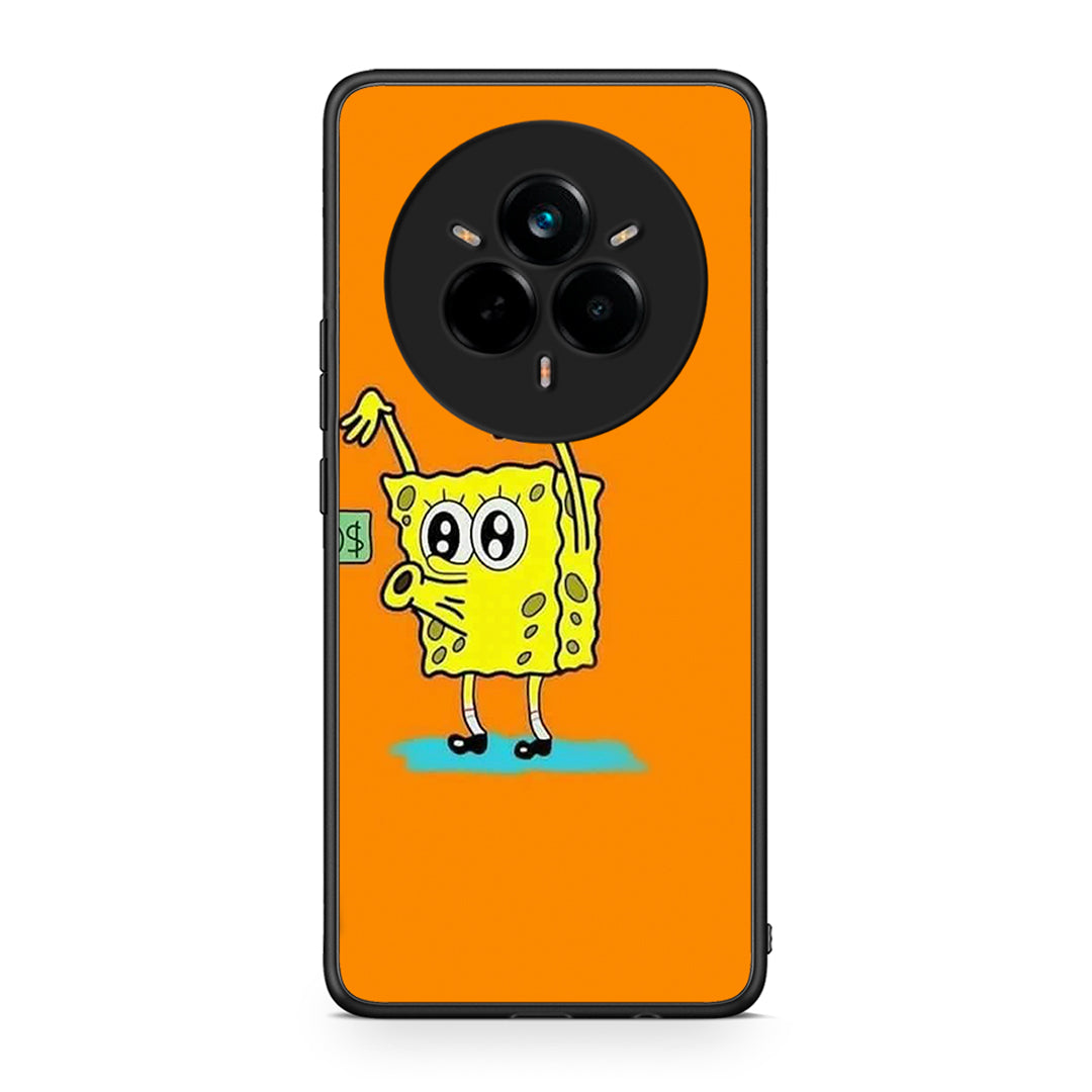 Realme 14 Pro No Money 2 Θήκη Αγίου Βαλεντίνου από τη Smartfits με σχέδιο στο πίσω μέρος και μαύρο περίβλημα | Smartphone case with colorful back and black bezels by Smartfits