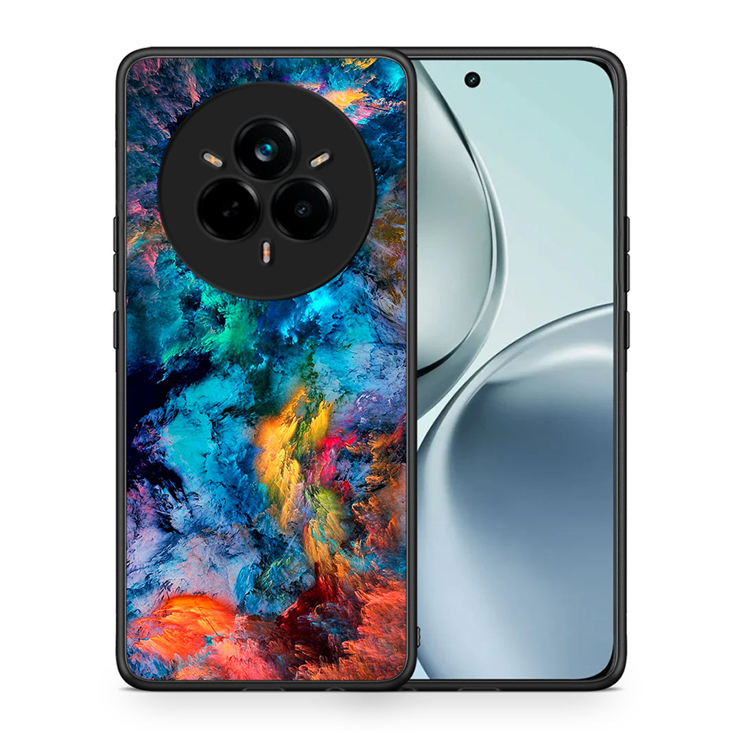 Θήκη Realme 14 Pro Crayola Paint από τη Smartfits με σχέδιο στο πίσω μέρος και μαύρο περίβλημα | Realme 14 Pro Crayola Paint case with colorful back and black bezels